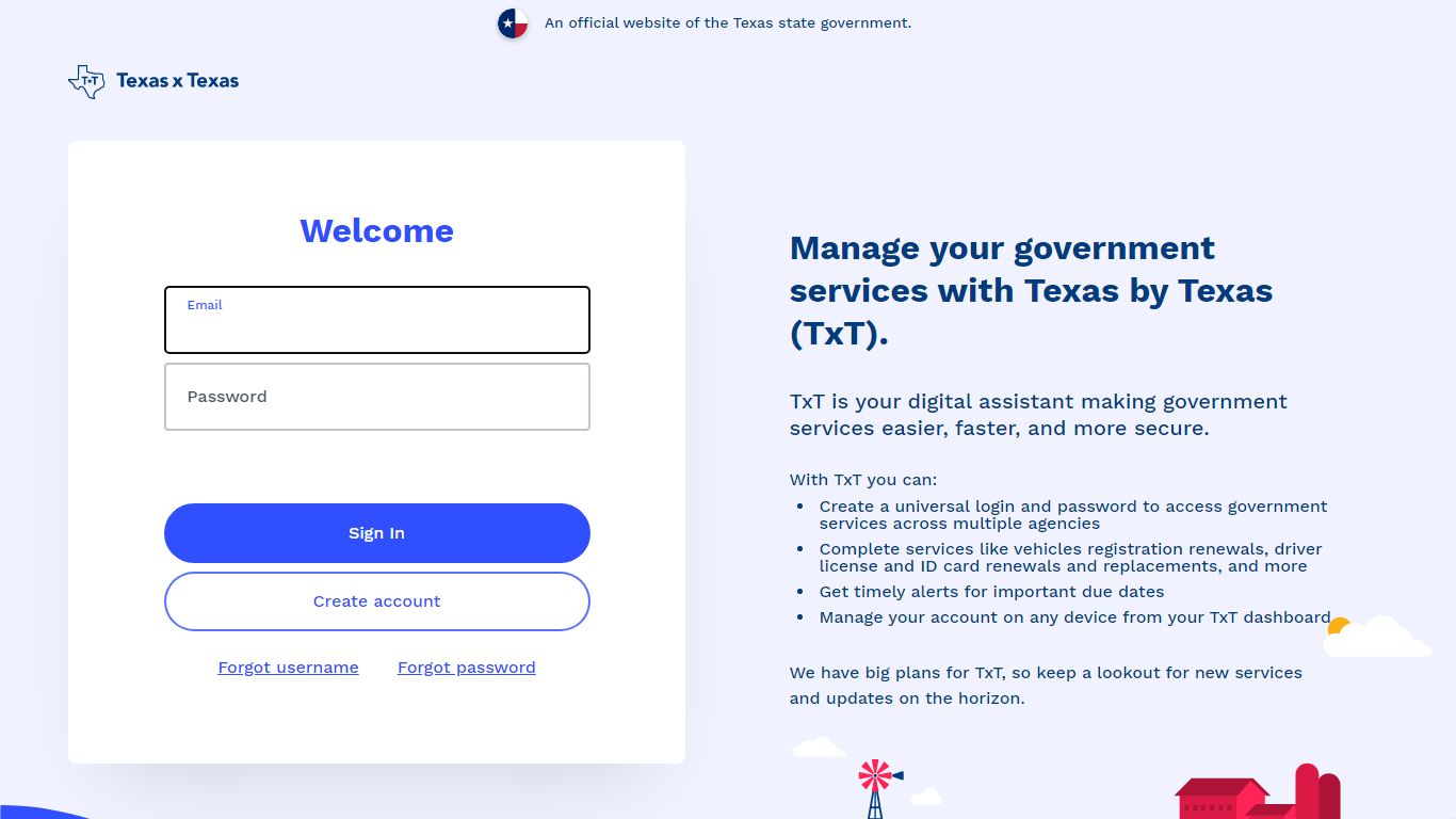 Texas driver license and ID renewals and replacements | TxT